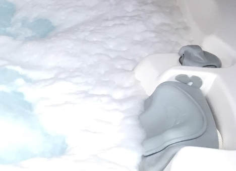 foam hot tub